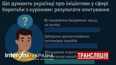 Interfax-Ukraine to host press conference ‘What do Ukrainians think about initiatives in field of combating smoking - survey results’
