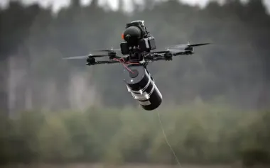 Russian drone attacks Nikopol: man injured