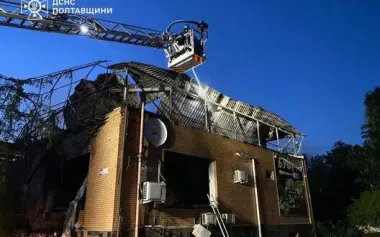 Enemy attacks Poltava region overnight: explosions heard in Kremenchuk, three injured. PHOTOS
