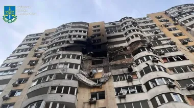 Прокуратура показала последствия ночного массированного удара по Киеву