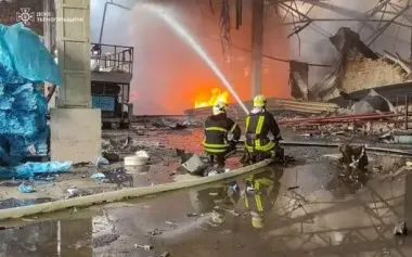 Russian strike on Ternopil: number of injured rises to 11, air quality back to normal. PHOTOS