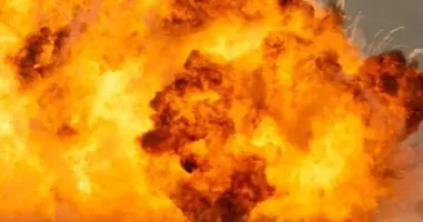 У мережі показали момент сьогоднішнього вибуху в Києві на Шулявці