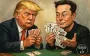 American-style "zhabogaduking." PHOTO jokes of conflict between Trump and Musk