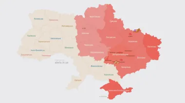 В Киеве и ряде областей объявлена тревога из-за угрозы баллистики