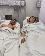 Раненые во время обстрела Киева спасатели ГСЧС показали фото из больницы