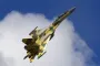The Ukrainian Air Force shot down a Russian Su-35 fighter jet