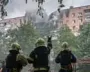 Kharkiv hit by ‘most powerful attack since start of war’ in Ukraine – video