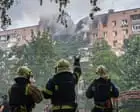 Kharkiv hit by ‘most powerful attack since start of war’ in Ukraine – video