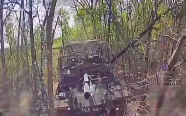 Defence forces hit enemy tanks and mortars that were firing on our positions in Pokrovsk direction. VIDEO