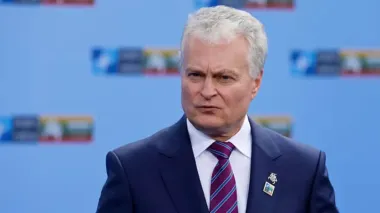 Lithuanian president criticises German chancellor for inaction on Russia
