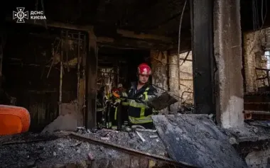 Russian attack on Kyiv on 6 June: rescuers have completed emergency and restoration work. PHOTOS