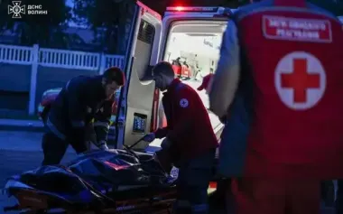 Russia’s attack on Lutsk: two injured in hospital, man in serious condition with complex abdominal wound