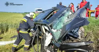 Смертельная авария в Кировоградской области: погибли четыре человека