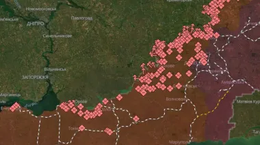 ОСУВ "Хортица": Россиян нет на границе Донецкой и Днепропетровской областей