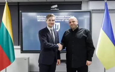 Umerov and Lithuanian FM Budrys discuss development of defense-industrial partnership. PHOTO