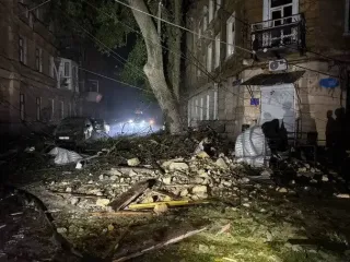 Ночной удар по Одессе: один погибший, четверо раненых