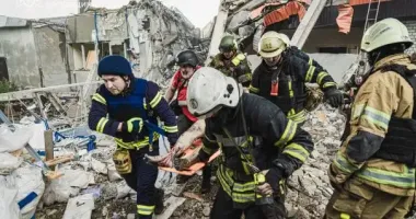 В Харькове под завалами обстрелянного предприятия обнаружили тело погибшего