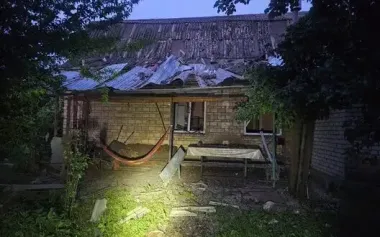 Consequences of enemy attack on Kyiv region: man was injured, there are numerous damages in four districts. PHOTOS