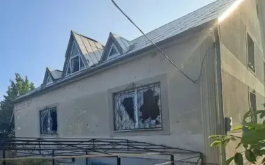 Russian shelling damages civilian infrastructure, sparks fires in Nikopol district – RMA. PHOTOS