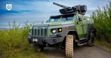 Сили оборони отримали нові бронеавтомобілі класу MRAP