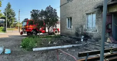 Росіяни вдруге за тиждень атакували пожежну частину на Донеччині