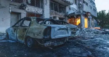 ДСНС показала наслідки удару БпЛА по Харкову: постраждали 14 людей