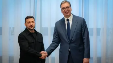 Zelenskyy considers Serbian president's visit important, as he witnessed war firsthand