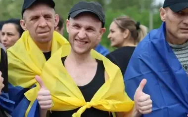 Some of Ukrainian soldiers released today were considered missing in action, - Coordination Headquarters. PHOTOS