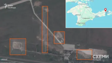 "Схемы": Россия превращает Керченский аэропорт в военную базу, оттуда могут запускать "Шахеды"