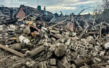 Five people, including child, were injured in Russian strike on Zolochiv. PHOTOS
