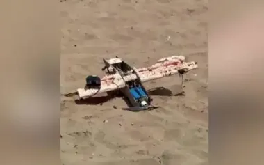 Kamikaze drone "similar to Ukrainian one" was found on beach near Istanbul, - Turkish media. PHOTO