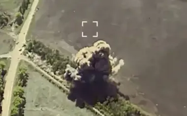 USF fighters destroyed enemy anti-tank mine depot in Kursk region. VIDEO