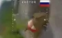 Direct hit by Ukrainian kamikaze drone in occupier’s arse. VIDEO