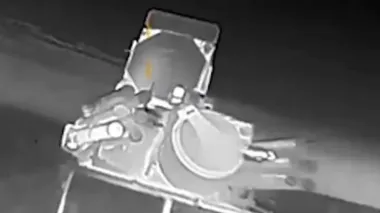Ukraine's Defence Intelligence destroys Russian air defence systems in Zaporizhzhia Oblast – video