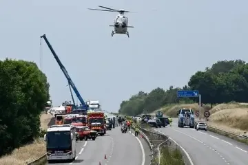 Стало известно о состоянии детей, пострадавших в ДТП во Франции (фото)