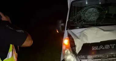 На Львівщині мікроавтобус на смерть збив велосипедиста