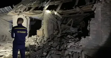 Нічна атака на Київщину: поранено 60-річного чоловіка