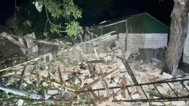 Russian attack damages homes in Cherkasy Oblast, leaving part of village without power