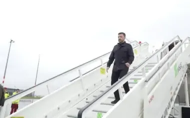 Zelenskyy arrives in Austria: meeting with President van der Bellen, Foreign Minister Meinl-Reisinger and Chancellor Stocker is scheduled