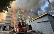 У Рівному спалахнула велика пожежа