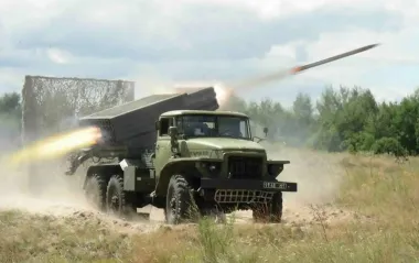 ВСУ уничтожили российский "Град", заряженный снарядами с химическим оружием (видео)