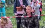 Couple crying near destroyed house in Kyiv: their son is under rubble. VIDEO