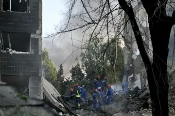 В Киеве объявили День траура по погибшим в результате массированной российской атаки
