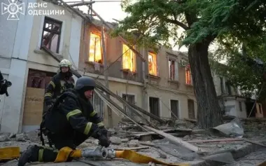 Consequences of enemy attack on Odesa: people may still be trapped under rubble. PHOTOS