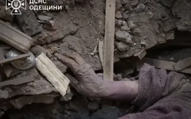 Russian drone attack on Odesa: death toll rises to 2. PHOTO