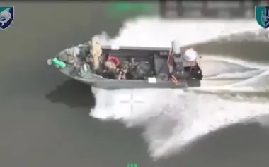 Occupiers attempted island landing in Kherson region, but Ukrainian defenders thwarted attempt. VIDEO