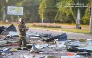 Запоріжжя атакували 13 дронів: фото наслідків