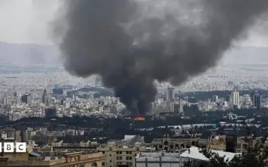 Israel resumes strikes on Iran. PHOTO