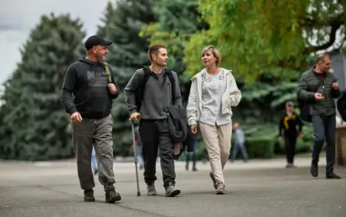ДТЕК облаштував надземну територію шахти для ветеранів з інвалідністю