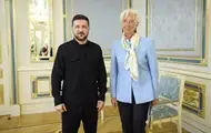 Зеленский и глава ЕЦБ обсудили активы России